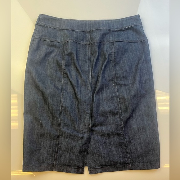 Ann Taylor Pencil Jean Skirt R134-16 - Picture 6 of 6